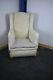 A Beautiful Victotian Wingback Fireside Chair 19th Century Antique