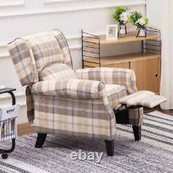 Adaptable High Wing Back Armchair Accent Chair Fireside Lounge Single Sofa Seat