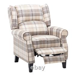 Adaptable High Wing Back Armchair Accent Chair Fireside Lounge Single Sofa Seat