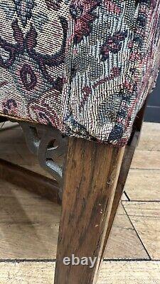 Antique Upholstered Armchair / 19th Century /Wingback Armchair / Fireside Chair