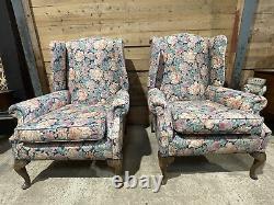 Antique Wingback Fireside Armchair Country Home Style X 1 (2 Available)