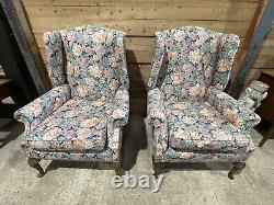 Antique Wingback Fireside Armchair Country Home Style X 1 (3 Available)