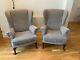 Beautiful Pair Of Parker Knoll Wingback Fireside Chairs Chair Pk 720 Mk 3
