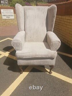 Beautiful Wingback Fireside Reading Chair, Local Delivery Possible