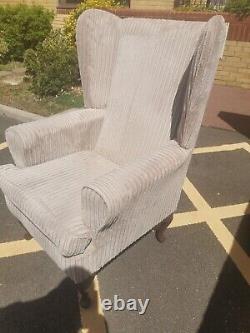 Beautiful Wingback Fireside Reading Chair, Local Delivery Possible