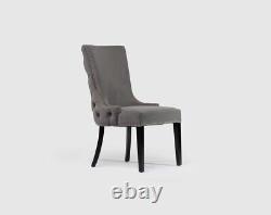 ChesterField Wing Back Queen High Back FireSide Armchair MODERN CHAIR (RRP £200)