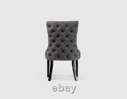 ChesterField Wing Back Queen High Back FireSide Armchair MODERN CHAIR (RRP £200)