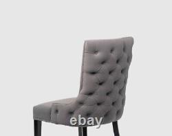 ChesterField Wing Back Queen High Back FireSide Armchair MODERN CHAIR (RRP £200)