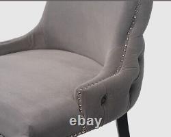 ChesterField Wing Back Queen High Back FireSide Armchair MODERN CHAIR (RRP £200)