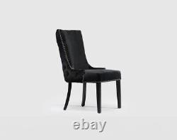 ChesterField Wing Back Queen High Back FireSide Armchair MODERN CHAIR (RRP £200)