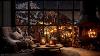 Cozy Ambience With Fireplace Relax With Warm Background Bar To Give You A Good Night S Sleep