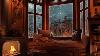 Cozy Reading Nook Ambience Rain On Window U0026 Thunder Sounds Warm Fireplace