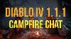 Diablo 4 Campfire Chat Patch 1 1 1 Summary Thoughts