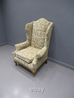Early 20thC Wing Back Chair Library Chair Fireside Chair GoodShape Quality Frame