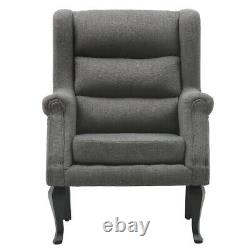 Extra High Back Orthopaedics Armchair Wing Back Fireside Bedroom Occasional Sofa