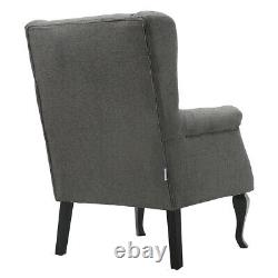 Extra High Back Orthopaedics Armchair Wing Back Fireside Bedroom Occasional Sofa