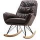 Extra Soft Armchair Wing Back Fireside Lounge Sofa Rocking Chair Lazy Recliner