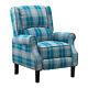 Fabric Recliner Chair Luxury Wingback Sofa Lounge Chair Home Cinema Fireside New