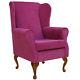 Fireside Wingback Chair In A Topaz Pink Fabric Free Uk Delivery