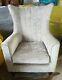 Fv Cloudy Bay Accent Armchair Wing Chair Champagne Luxury Fireside Chair New