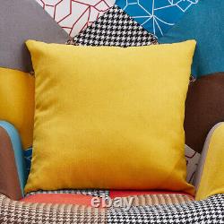 Giant Banana Sofa Curved High Back Armchair Fireside Lazy Lounger with Footstool