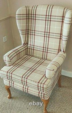 HSL Buckingham Fireside Chairs and 2 Seater in Petit Nobel Check