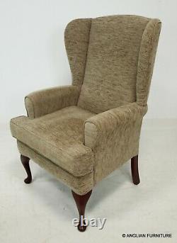 HSL Buckingham Wing Back Fireside Armchair Very Clean FREE Nationwide Delivery