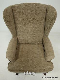 HSL Buckingham Wing Back Fireside Armchair Very Clean FREE Nationwide Delivery