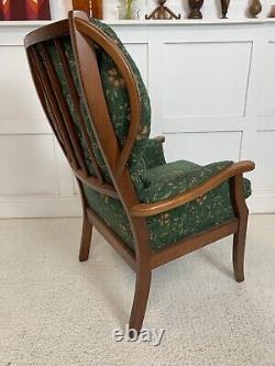 Joynson Holland Wing Back High Arm Chair Armchair Fireside Green