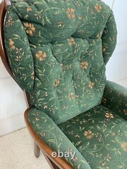 Joynson Holland Wing Back High Arm Chair Armchair Fireside Green