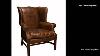 Leather Wingback Chair Antique Leather Wingback Chairs For Sale Stylish Modern Interior