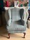 Lovely Hsl Buckingham Wingback Fireside Chair Fab Condition
