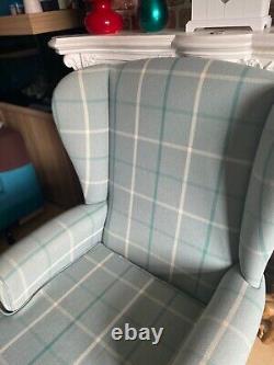 Lovely HSL Buckingham Wingback Fireside Chair Fab Condition
