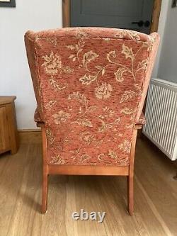 Lovely joynson holland wing backed fireside solid arm chair