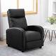 Luxury Faux Leather Recliner Chair Wingback Sofa Lounge Home Cinema Fireside Bn
