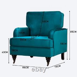 Medieval Velvet Tub Armchair Mobile Lounge Fireside Accent Tub Chairs on Wheels