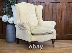 Modern Laura Ashley Southwold Armchair \ Cream Wingback Fireside Lounge Chair