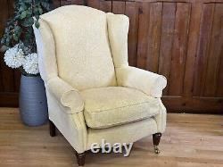 Modern Laura Ashley Southwold Armchair \ Cream Wingback Fireside Lounge Chair