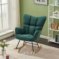 Modern Rocking Chair Balcony Leisure Chair Lazy Sofa Recliner Home Living Room