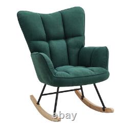 Modern Rocking Chair Balcony Leisure Chair Lazy Sofa Recliner Home Living Room