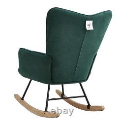 Modern Rocking Chair Balcony Leisure Chair Lazy Sofa Recliner Home Living Room