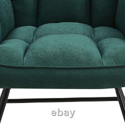 Modern Rocking Chair Balcony Leisure Chair Lazy Sofa Recliner Home Living Room