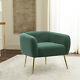 Modern Soft Velvet Armchair Tub Chair Lounge Sofa Fireside Living Room Wingback