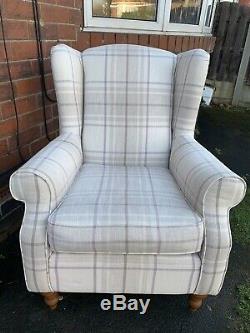 Next Sherlock Armchair Fireside Wingback Chair Vgc
