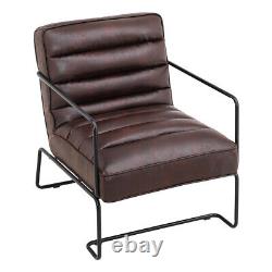 Occasional Shell Back Armchair Lounge Fireside Chair Single Sofa Velvet Leather