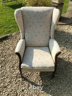 Parker Knoll Chair High Back Wing Back Fire Side