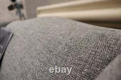 Parker Knoll SHAFTSBURY Tweed Grey' Fabric Single Wing Back Fireside Chair