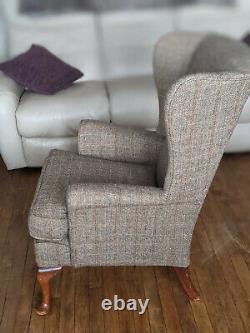 Parker Knoll Wing Back Chair / Fire Side Chair Professionally Re-upholstered