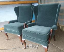 Parker Knoll Wingback Fireside Pair of Chairs