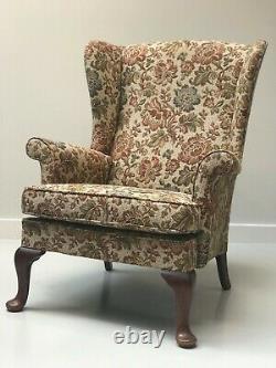 Parker Knoll vintage sprung fireside wingback armchair excellent condition